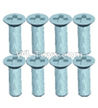 Wltoys 12402 Countersunk head screws(8PCS)-M3X10