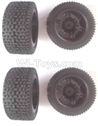Wltoys 12403 Front and Rear wheel unit(Total 4pcs)