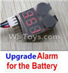 Wltoys 12404 Upgrade Alarm for the Battery,Can test whether your battery has enouth power Wltoys 12404 Upgrade Alarm for the Battery,Can test whether your battery has enouth power