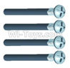 Wltoys 12404 Half teeth screw(4PCS)-M3X30PMO
