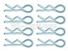Wltoys 12409 R-shape type pin(1x22.2mm)-8pcs-K939-49