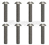 Wltoys 12409 Pan head screws(8PCS)-M2.6X12-12401.0253