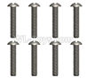 Wltoys 12409 Pan head screws(8PCS)-M3X12-12401.0256