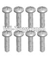 Wltoys 12423 Car Spare Parts-00102 Cross recessed pan head screws(8PCS)-M2.5X10 PM