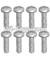 Wltoys 12423 Car Spare Parts-00110 Cross recessed pan head screws(8PCS)-M2X10 PM