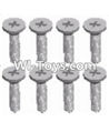 Wltoys 12423 Car Spare Parts-00116 Cross recessed Flat head screws(8PCS)-M2X8 KM