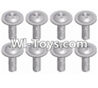 Wltoys 12423 Car Spare Parts-00125 Pan head screws with cross media(8pcs)-M2.5X8 PWM