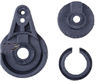 Wltoys 12423 Car Spare Parts-0033 Steering gear buffer A,B & Servo Swing Arm