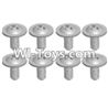 Wltoys 12423 Car Spare Parts-0069 Pan head screws with cross media(M2.0x4 PMW)-8pcs