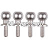 Wltoys 12423 Car Spare Parts-0074 Ball head screw(M4.8X11.5)-4PCS