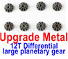Wltoys 12427 Upgrade Metal 12T Differential large planetary gear