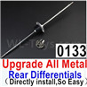 Wltoys 12427 Upgrade All Metal Rear Differentials-2020 Version,Can Directly install,So Easy