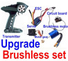 Wltoys 12427 Upgrade Brushless set,Include the Brushless Motor,Motor gear,ESC,Transmitter,Servo.Perfcet fit for the Wltoys 12427 Car Wltoys 12427 Upgrade Brushless set,Include the Brushless Motor,Motor gear,ESC,Transmitter,Servo.Perfcet fit for the Wltoys 12427 Car