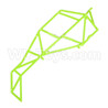 Wltoys 12427 Right Anti-roll frame-12427-0050