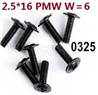 Wltoys 12427 Screws Parts-12427-0325-2.5X16 PMW W=6