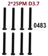 Wltoys 12427 Screws Parts-12427-0483 Screws-2X25 PM D3.7