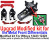 Wltoys 12428 Upgrade Modified kit for the Metal Front Differentials-Option 1(Front Differentials assembly is Metal,other parts is plastic