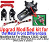 Wltoys 12428 Upgrade Modified kit for the Metal Front Differentials-Option 2(Front Differentials assembly and Wheel shaft is Metal,other parts is plastic)