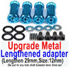 Wltoys 12428 Upgrades Parts-Metal Lengthed adapter(4 set)-Lengthen 29mm