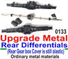 Wltoys 12428 Upgrade Metal Rear Differentials-Upgrade For the 12428-0133-Ordinary metal materials)