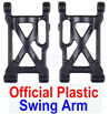 Wltoys 12428 Swing Arm Parts(2pcs)-Official Plastic(Left + Right) Parts, 12428-0004