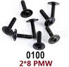 Wltoys 12428 screws-Pan head screws with cross media(8PCS)-M2X8 PMW Parts, 12428-0100 screws Parts