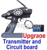 Wltoys 12428 Upgrade P33 Transmitter and Circuit board Parts