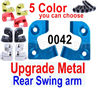 Wltoys 12428 Upgrade Metal Positioning piece for the Rear Swing arm(2pcs), 12428-0042, Wltoys 12428 Upgrade Parts