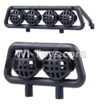 Wltoys 12428 Front lamp holder & Car roof lamp holder & lamp shade & support column for the lamp shade, 12428-0053
