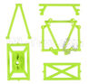 Wltoys 12428 The Roll cage,Anti-Roll Bar B,C,D,E & Spare Tire Rack Parts, 12428-0054