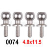 Wltoys 12428 Ball head screw(M4.8X11.5)-4PCS Parts, 12428-0074
