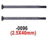 Wltoys 12428 screws-Cross step lower half tooth screw(2PCS)-2.5X40MM Parts-12428.0096