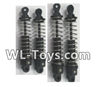 Wltoys 18428 Front and Rear Shock Absorber(2pcs Short and 2pcs Long)