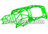 Wltoys 18428 Car skeleton components,Car frame unit-Green