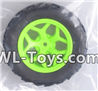 Wltoys 18428 Whole wheel unit(1 set)-Green