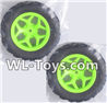 Wltoys 18428 Whole wheel unit(2 set)-Green