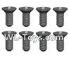 Wltoys 18428 Phillips Countersunk head Machine screws-2X6kB(8pcs)