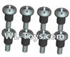 Wltoys 18428 Phillips Round head Self-tapping Step half tooth screws-ST2X8PB(8pcs)