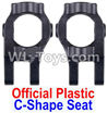 JJRC Q46 C-Shape Seat Parts(2pcs)-Black-Official Plastic
