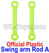 JJRC Q46 Official Plastic Swing arm Rod A Parts,Front shock absorber lever Parts(2pcs)