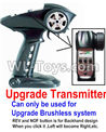 JJRC Q46 Upgrade Transmitter(Can only be used for the Brushless set)(160M distance control,REV and NOF button is for Backhand design,When you click it ,Left will become Right,etc.)