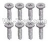 JJRC Q46 A202-15 Cross flat head screw-M2x8(8PCS)
