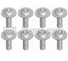 JJRC Q46 Pan head screws with cross media(8pcs)-M2.5X8 PWM