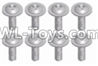 JJRC Q46 Cross round head with Media- M2.5X16-PWM-W7(8pcs)