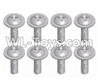 JJRC Q46 Phillips pan head screw-M2X10-PMW-W4