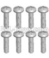 JJRC Q46 screws Parts-Cross recessed pan head screws(8PCS)-M2X10 PM
