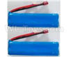 Wltoys 12628 RC Batteries,7.4V 3000mAh 15C Battery-136X37X19mm(2pcs)-10402.0884