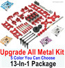 Wltoys 144001 Upgrade ALL Metal Kit. All 13-In-1 Package.5 Color you can choose.
