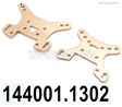 Wltoys 144001 Shock absorber board(Official-2pcs)-144001.1302.Front + Rear