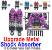Wltoys 144001 Upgrade Parts Metal Shock Absorber.144001.1316.Total 2pcs.5 colors you an choose.
